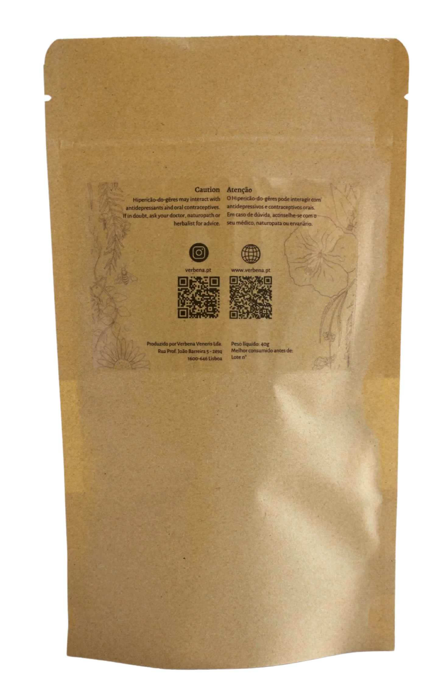 Herbal Infusion - Lullaby Natural Sleep Aid Herbal Blend | Natural Rest Support - 100% Portuguese botanicals - Verbena herbals