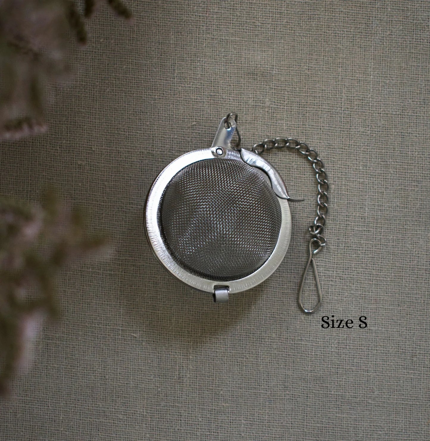 Stainless steel Tea Ball Infuser - Premium Round Tea Strainer for Loose Leaf Teas | 2 Sizes Available - Verbena herbals